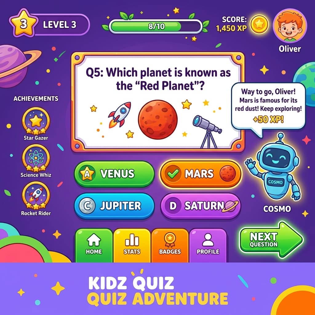 Screenshot of Go-Brainous: AI Educational App (IEEE Published)